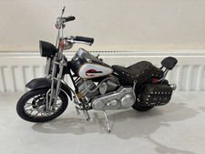 Motorbike Model Metal Tin black Cruiser Style Motor Bike Model Lesser & Pavey