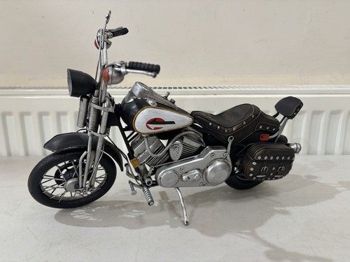 Motorbike model metal tin - model,