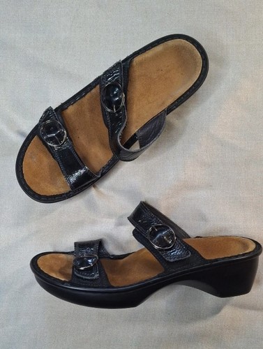 Naot black patent leather - naot,