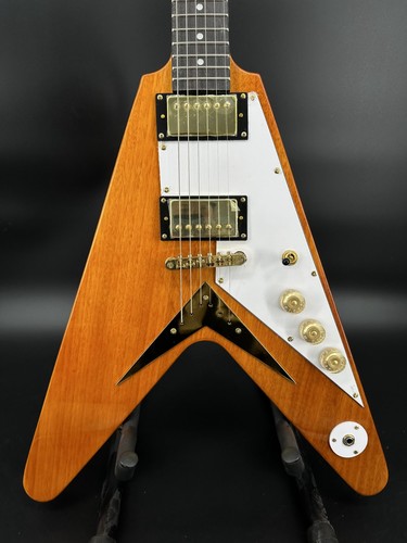 Flying electric guitar - v,
