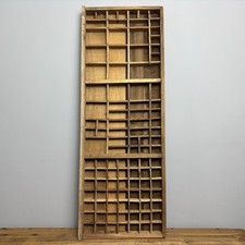 Vintage Wooden Printers Tray -
