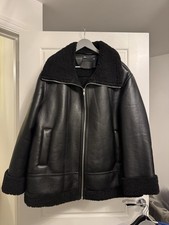 ASOS Faux Leather Aviator
