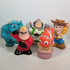 Disney Store Pixar Bath Toys
