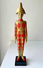 Hand-Painted Resin Harlequin