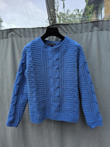 Primark bright blue cable knit - bright,
