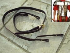 Leather Roman Gladius Sword Baldric For Lorica Segmentata / or any side swords