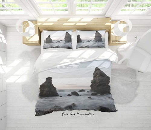 Seaside waves reef quilt - 3d,