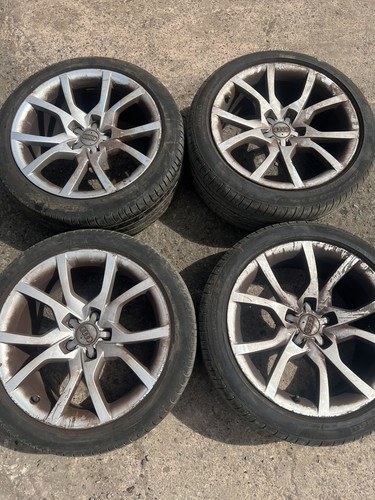 Audi alloy wheel tyre - &,