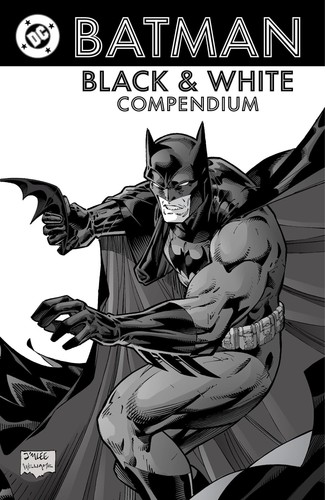 Batman black and white - black,