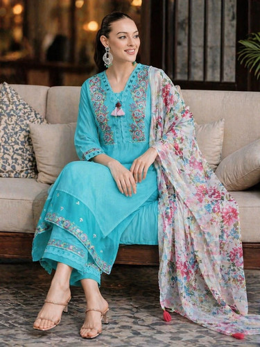 Women indian party cotton - indian,