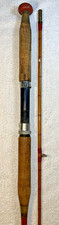 Split Cane Spinning Rod ALLCOCKS NIMROD 2 Piece 8’ 7” Vintage with Bag