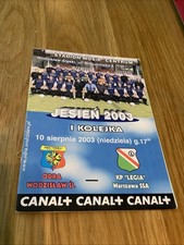 Odra Wodzislaw V Legia Warsaw