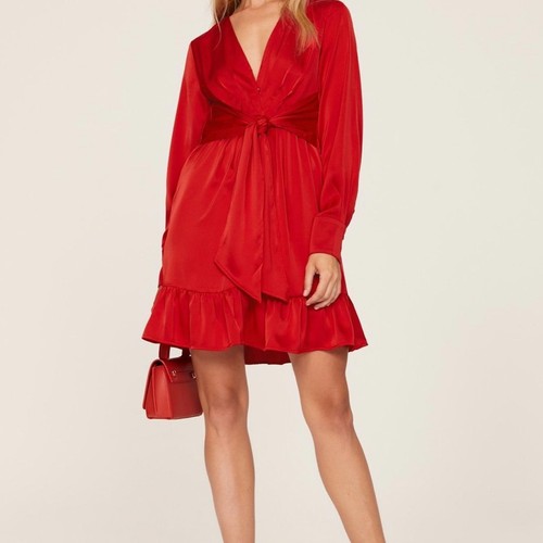 Marissa webb satin tie size - marissa,