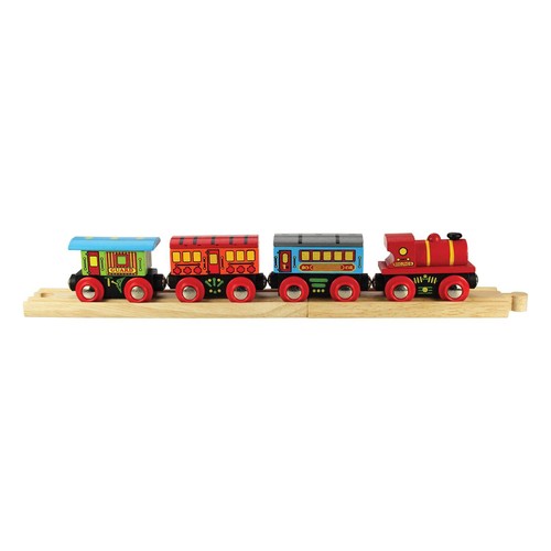 Bigjigs rail wooden passenger - rail,