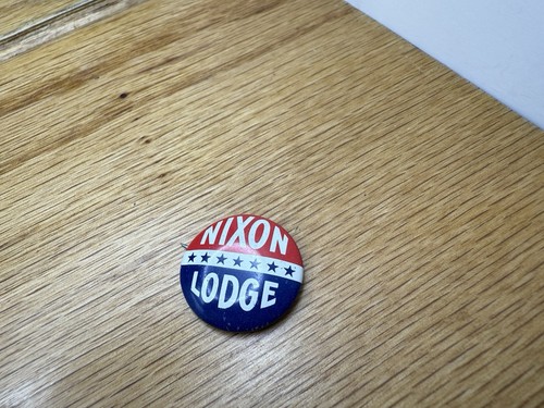 Vintage 1960 nixon lodge - nixon, pin