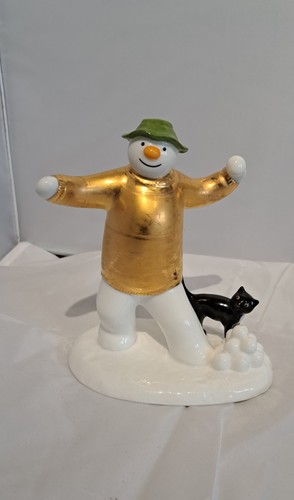 Coalport rare snowball fight - snowball,
