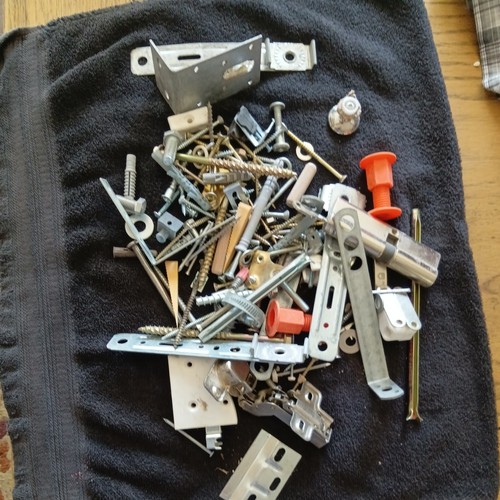 Job lot screws bolts bits - screws,,
