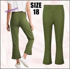 TU Size 18 Khaki Green Cropped