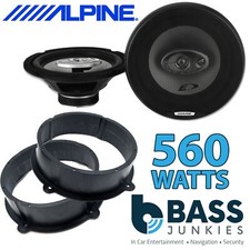Alpine SXE 8" 3Way Speakers Fits Audi TT 2007-2014 Front Doors