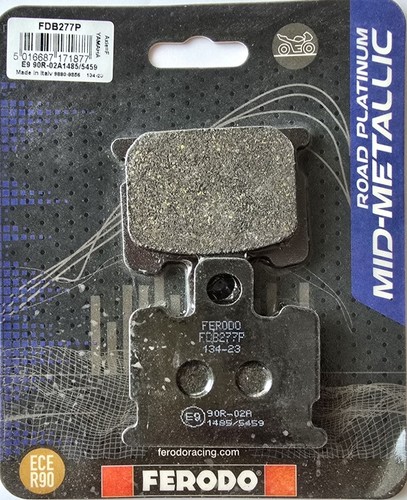 Front brake pads ferodo - front,