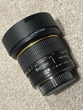 Samyang 8mm Fisheye F3.5 Pentax K Mount