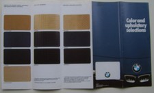 BMW Colour & Trim 1980