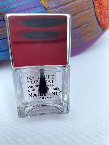 Nails inc nailpure top coat - nails,