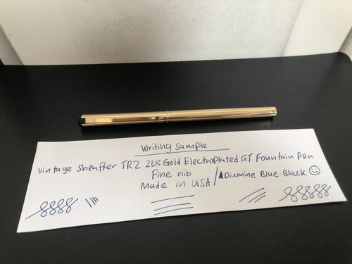 Vintage sheaffer trz 23k gold - vintage,