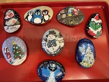 Hand Painted Lovely Christmas