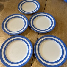 5 Cornishware Blue And White