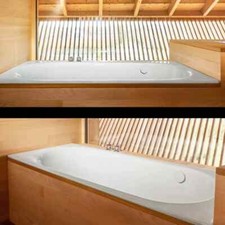 Bette Comodo With Side O/flow 1642 1900 x 900 Bath White inc feet