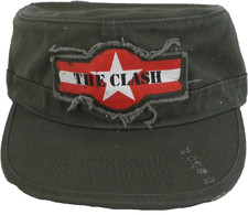 Mens Officially Licensed The Clash Military Cadet Cap