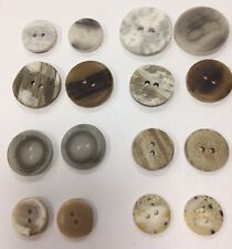 STONE EFFECT BUTTONS X 5