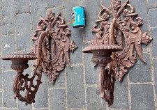 Very Large Cast Iron Candle