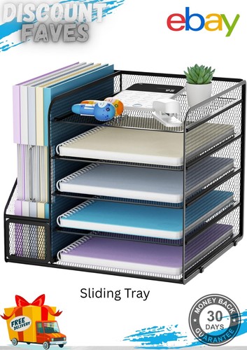 Tier mesh desk organizer - mesh,