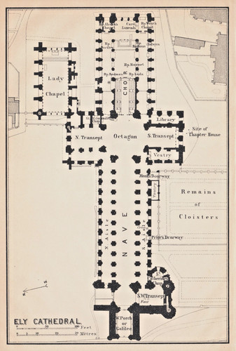 Ely cathedral plan - ely,