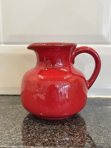 Vintage rustic red jug - rustic,