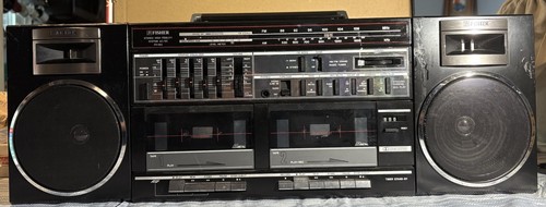 Vintage fisher 463 portable - vintage,
