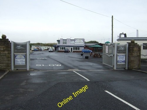 Photo 6x4 entrance caravan - entrance, to