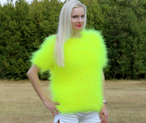 Neon yellow short sleeve