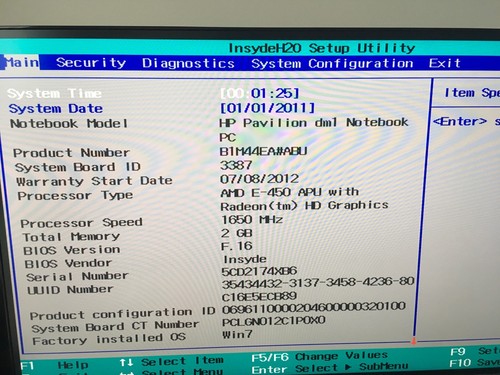 Dm1 4175sa motherboard - hp, /