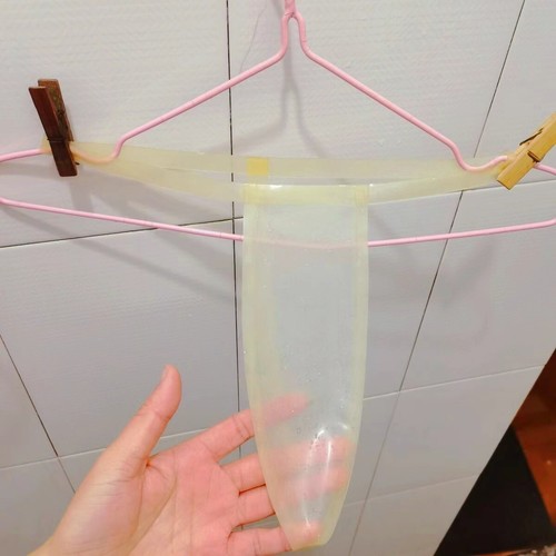 100 transparent latex rubber - transparent,