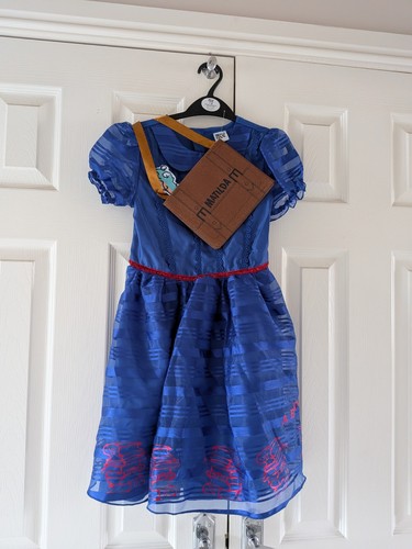 Blue matilda dressing - dressing, up