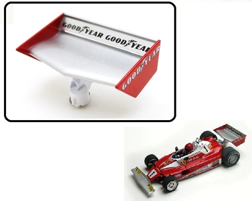 Scalextric w9423 rear - rear, wing