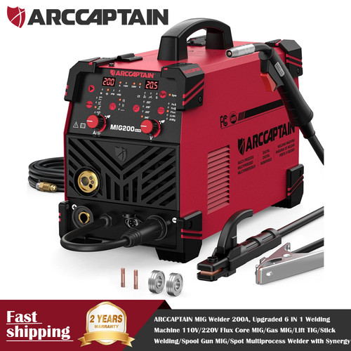 Arccaptain mig welder 200a - arccaptain,