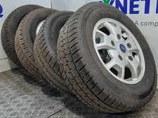 Set Genuine 16 Inch FORD TRANSIT Alloy Wheels & 235/65/16 Tyres BK21-1007-BC