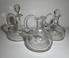 Vintage Victorian Cruet Clear