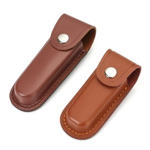 Leather fold knife sheath belt - fold,