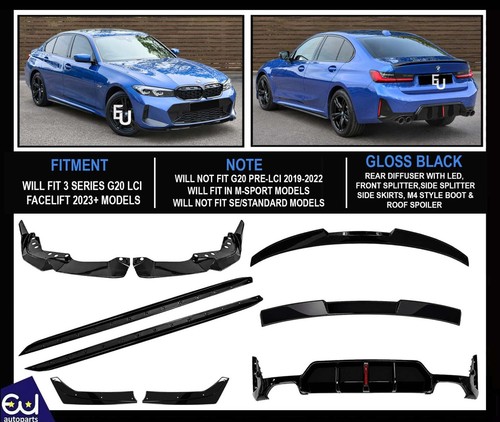 For bmw series g20 lci - 3,