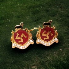 Vintage Pair Of Gold Plated